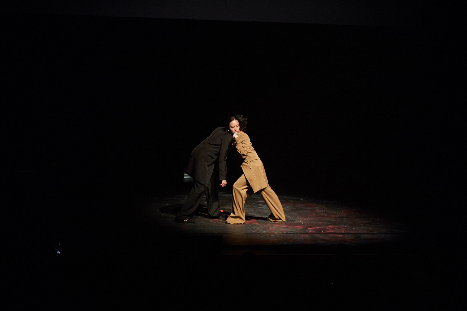Fist Piece, performance view, Barbican Centre, London, 2018