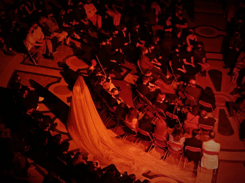 Half a Name, performance view, National Pantheon, Lisbon, 2021