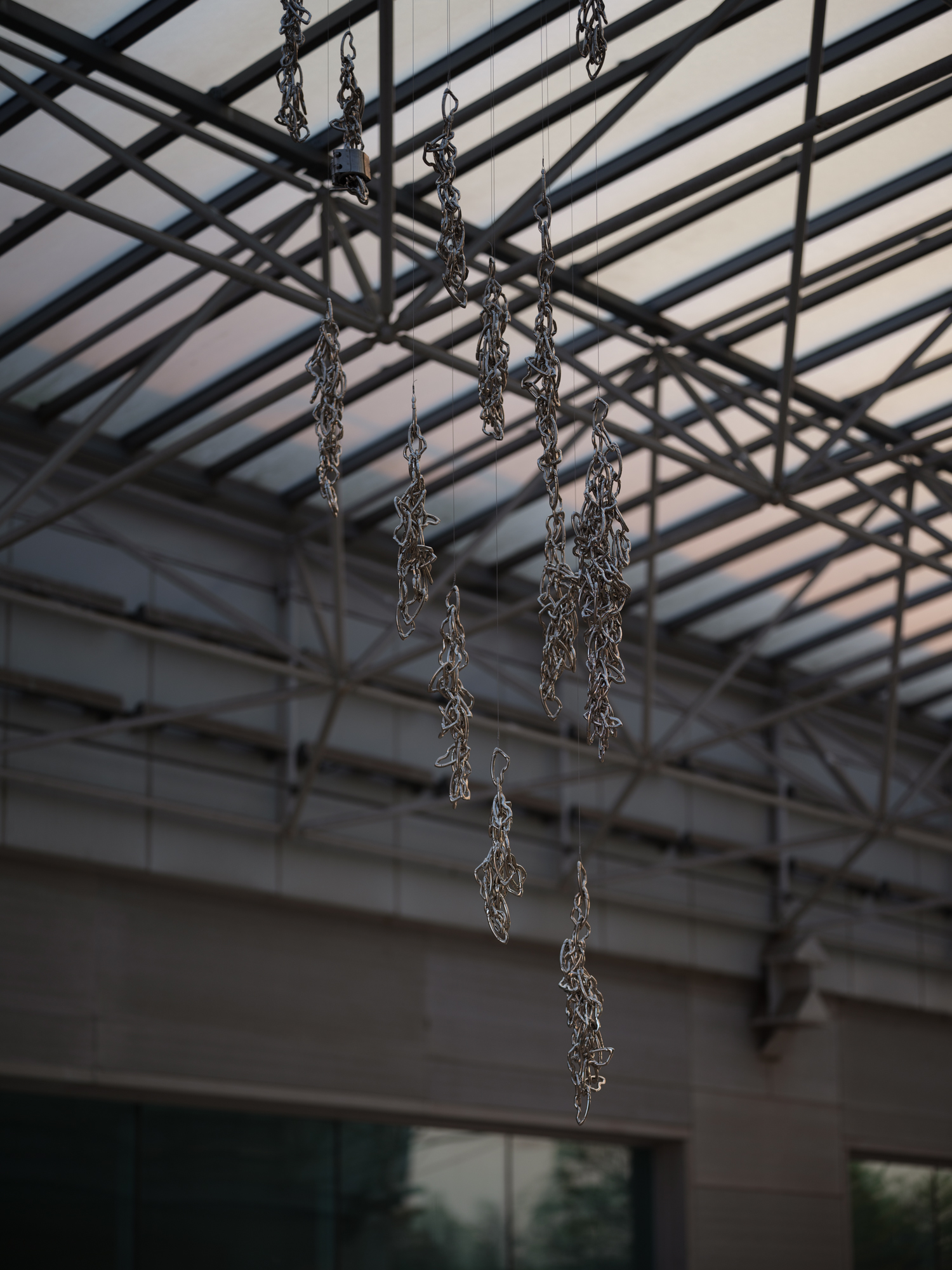 Scale Figures, installation view, Gwangju Biennale Hall Bridge, 2023