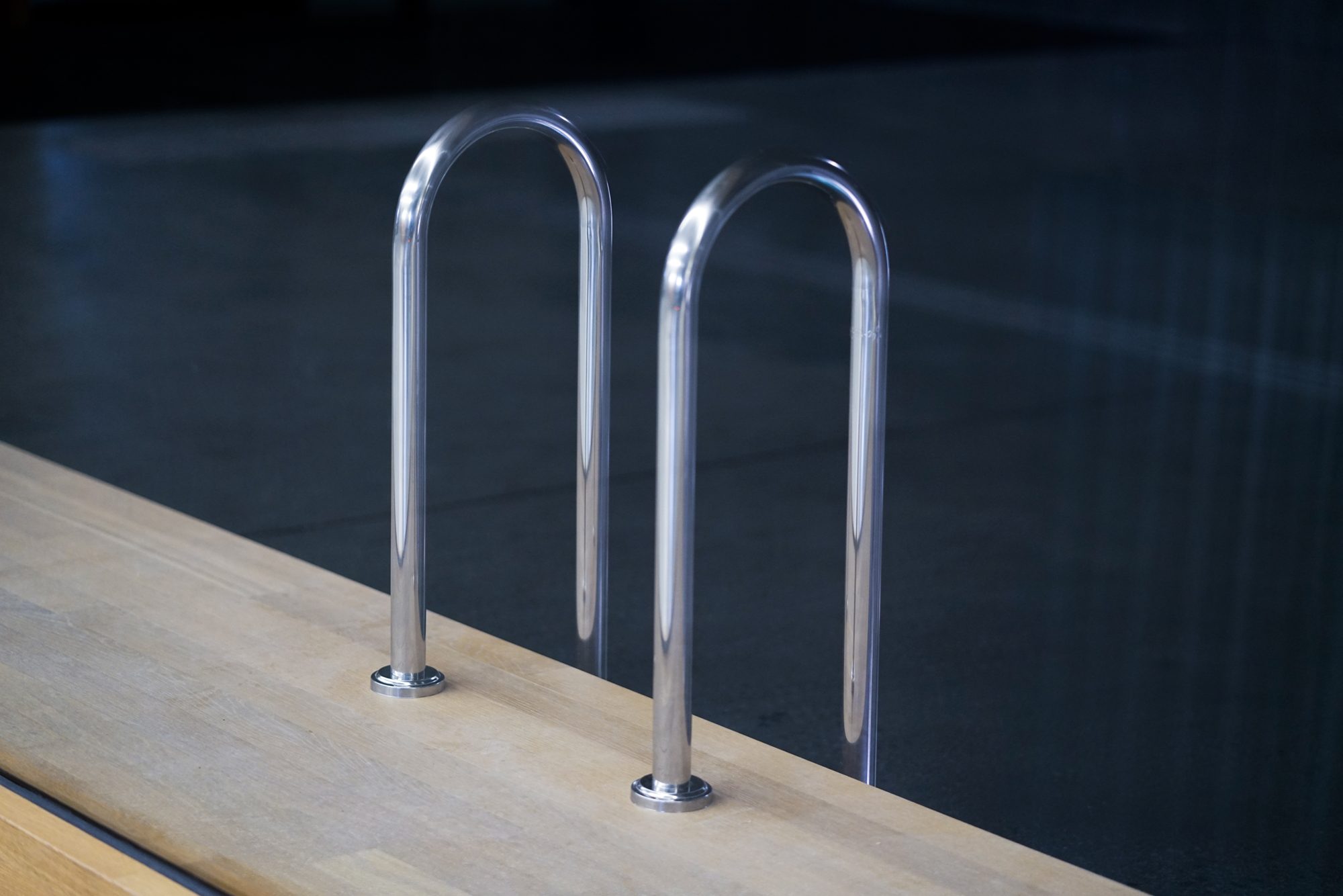 Bent 1 & Bent 2, 2025, chalk on acrylic on felt, at Sigg Prize 2025 exhibition, M+, Hong Kong, 2025.