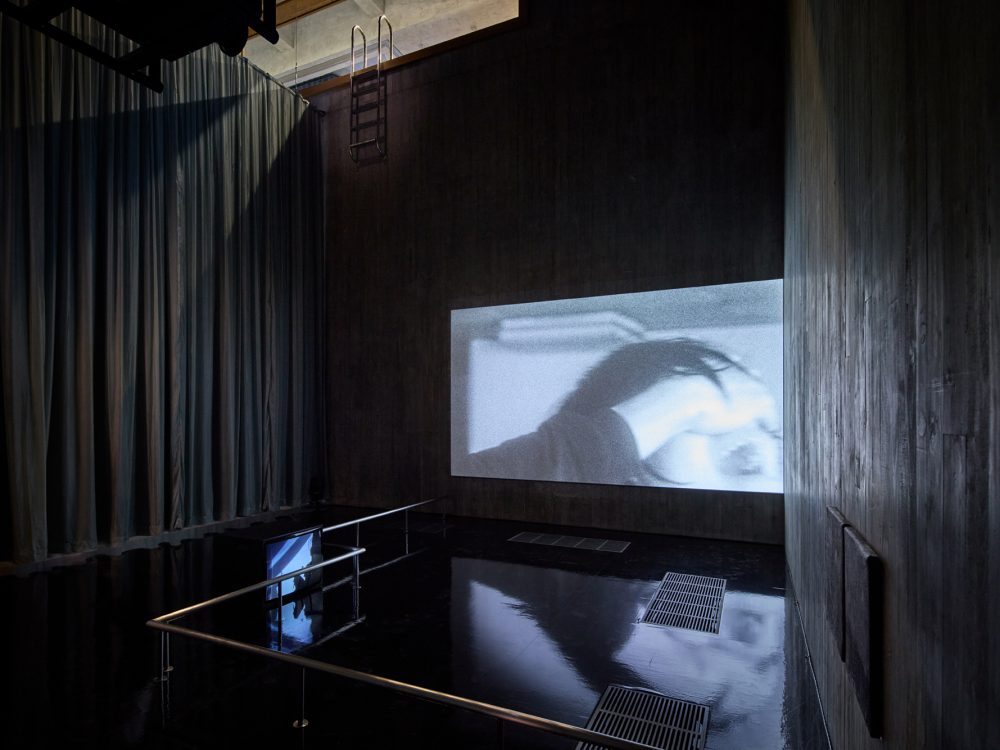 Bent, 2025, mixed-media installation, dimensions variable, at Sigg Prize 2025 exhibition, M+, Hong Kong, 2025. Photo by Dan Leung. 
